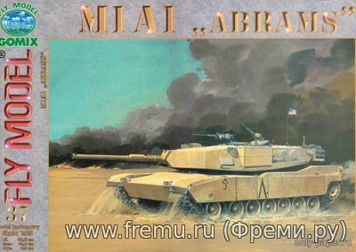 M1 A1 Abrams (Fly Model 037) из бумаги