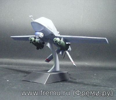 Cartoon MQ-1 Predator из бумаги