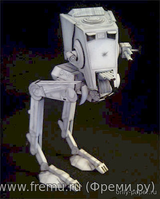 AT-ST (Звездные войны) из бумаги