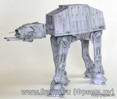 AT-AT (Звёздные войны) из бумаги