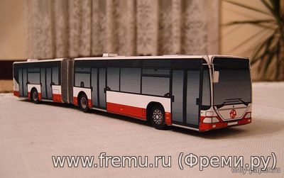 Mercedes-Benz O530G CitaroG (Petr Kudrej - PK024) из бумаги