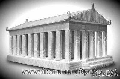 Парфенон / Parthenon из бумаги