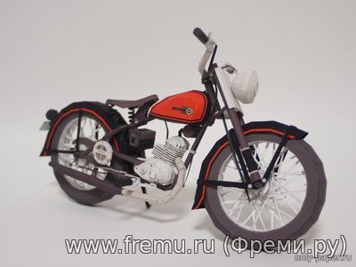 Harley-Davidson HUMMER из бумаги