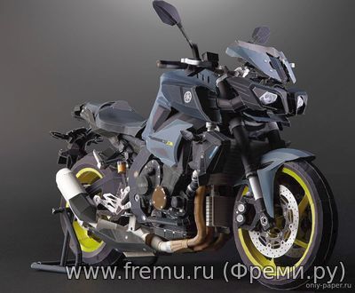 Yamaha MT-10 (Yamaha Ultra-Realistic Paper Crafts) из бумаги