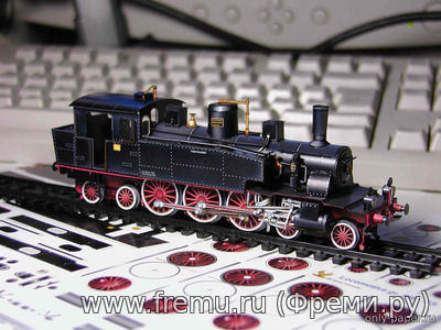 Locomotiva Gr.950 из бумаги