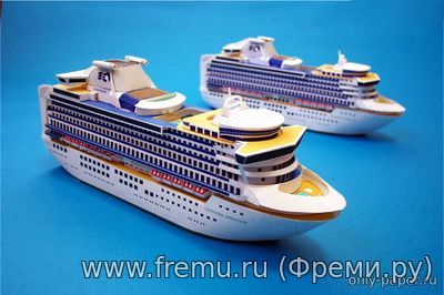 Diamond Princess из бумаги