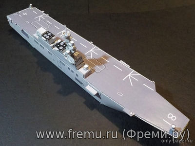 Эскадренный миноносец-вертолётоносец типа «Хюга» / DDH181 "Hyuga " из бумаги