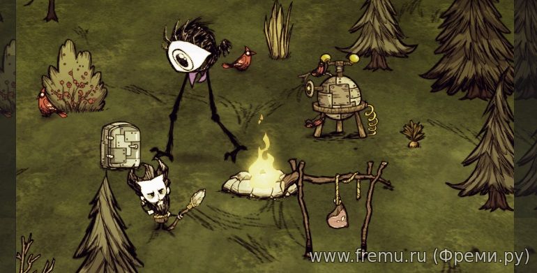 Don’t Starve мод Tame Tallbirds