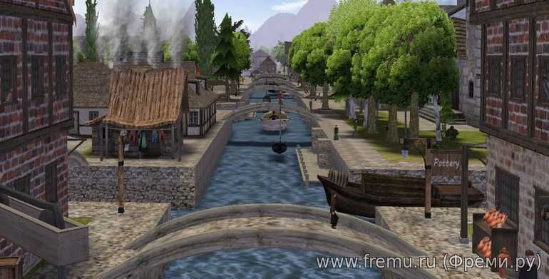 banished скачать мод medieval town