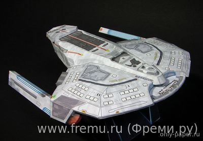 Star Trek - Sabre Class Starship из бумаги