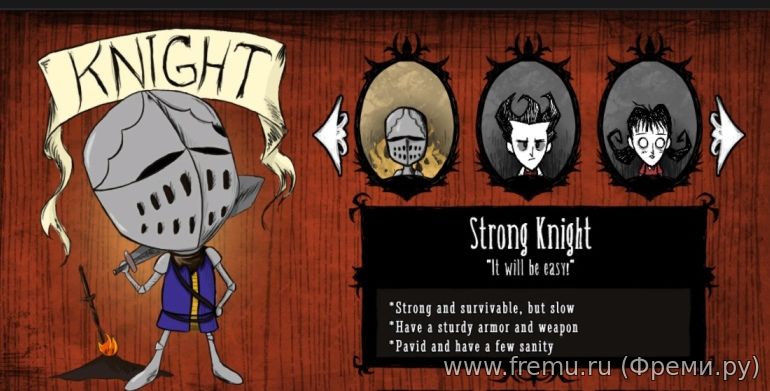 Don’t Starve мод Dark Souls Characters